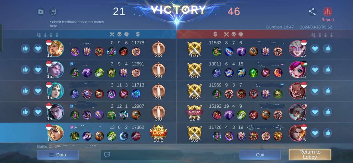 Mobile Legends Menfess tweet media