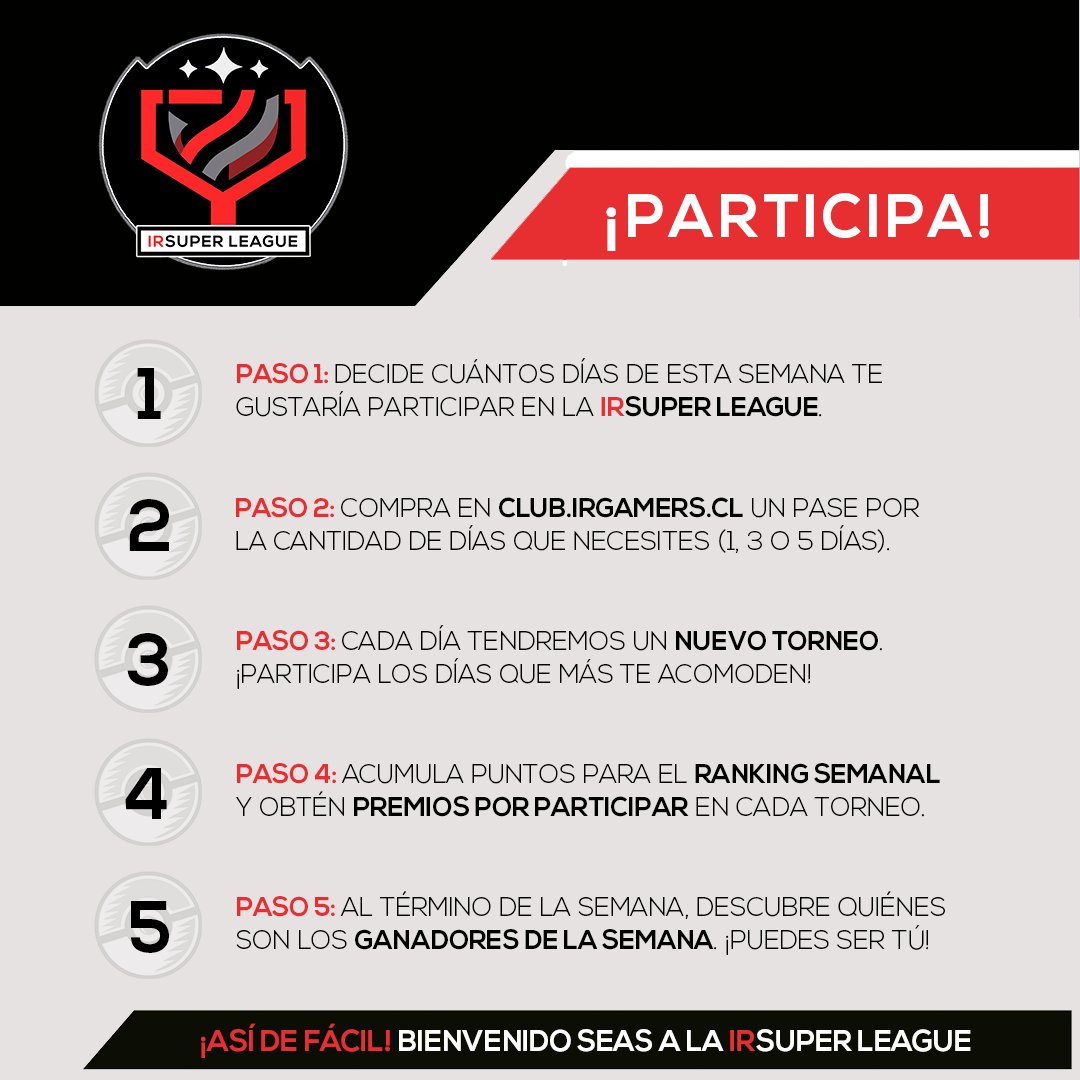IRGamers's tweet photo. ¡Atención entrenadores! 🚨 A partir de esta semana, damos inicio a nuestras semanas de Super Ligas de TCG. ¡Te presentamos la IRSuper League!

Revisa nuestro post de instagram o de facebook para mayor información

#IRGamers #IRGamersClub #IRSuperLeague https://t.co/qTfwEZQ5xn