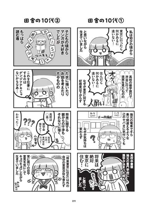 東京と漫画家に憧れた若者が田舎でくすぶる話
(2/4) 