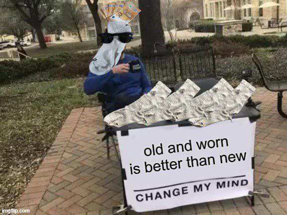 new philosophy just dropped, $SOCK for thought 🤔