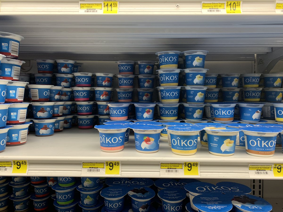 If you are wondering why I had to stop eating healthy Yogurt? Then take a look at this? #Iqaluit #Nunavut MAR.17.2024 Nutrition North is not working #ArcticLife @LoriIdlout