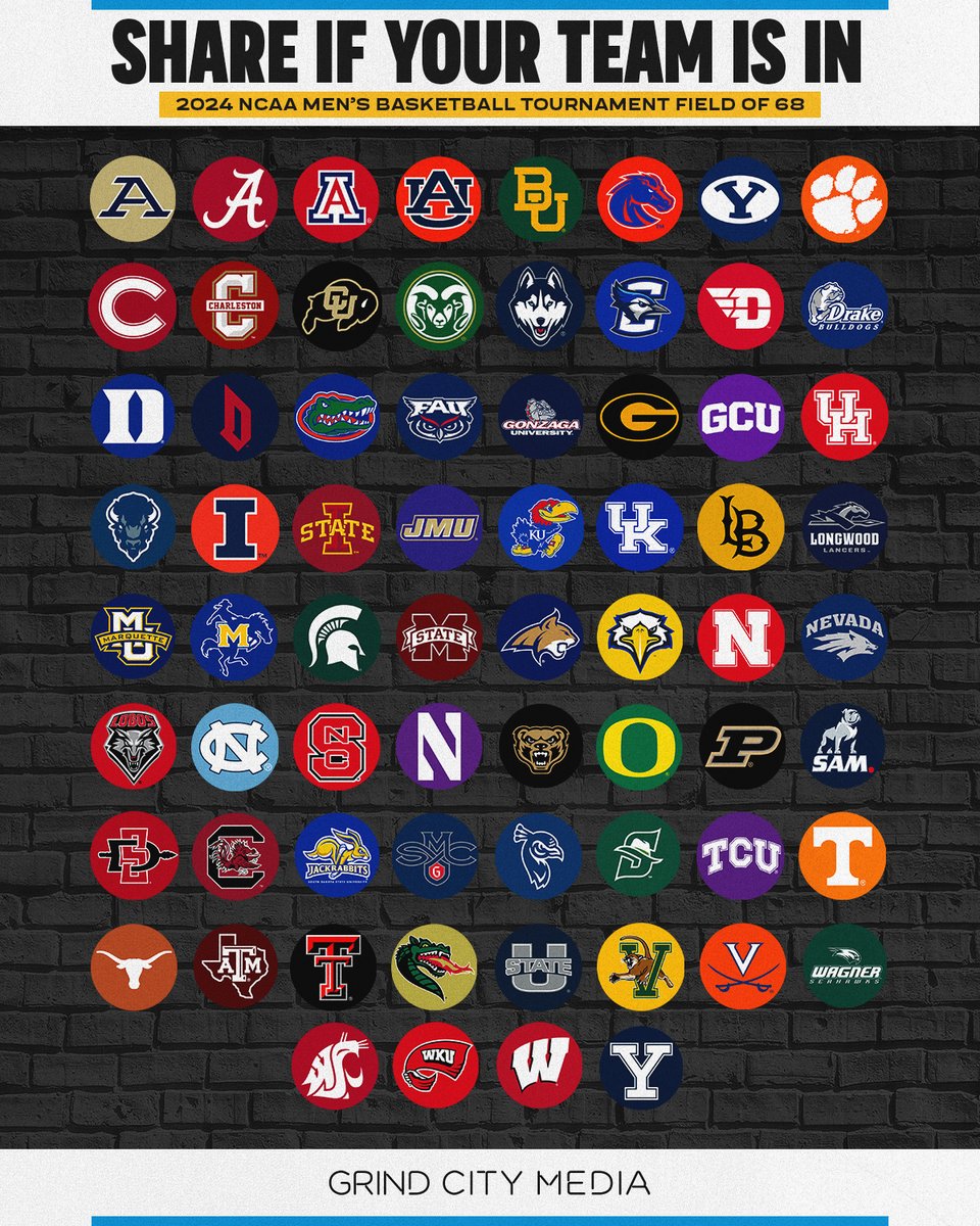 grindcitymedia's tweet photo. hit that RT button if your team is in the men's field of 68. https://t.co/jkpljH01Jg