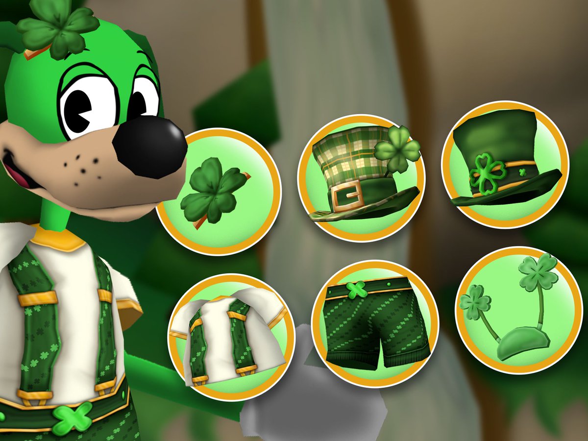 Are you feeling lucky? Well, you're in luck! The Corporate Clash Crew has some outfits for St. Patrick's Day that will make your friends green with envy! Just login between March 17th and March 27th to receive these shamrock suits