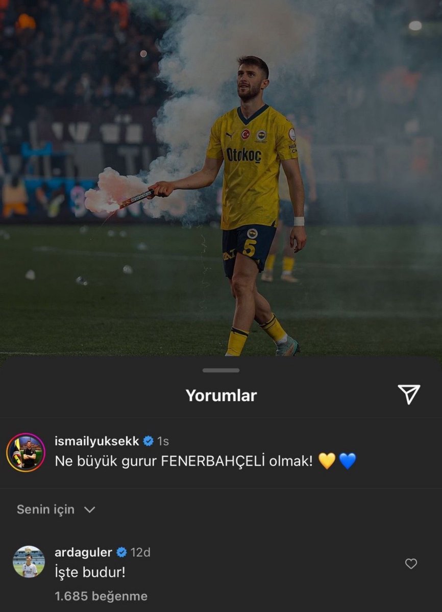Fener10line's tweet photo. Arda Güler : İşte budur! https://t.co/GzB1a47952