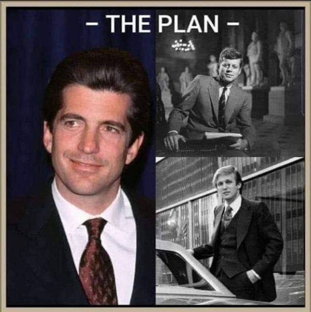 JohnKennedyJr_'s tweet photo. Q the plan https://t.co/3ixnWddpfD