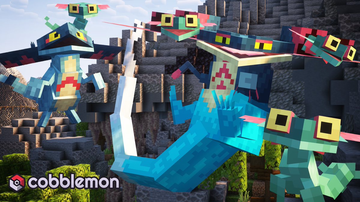 Watch your head as the Dragapult line darts their way into Cobblemon 1.5!