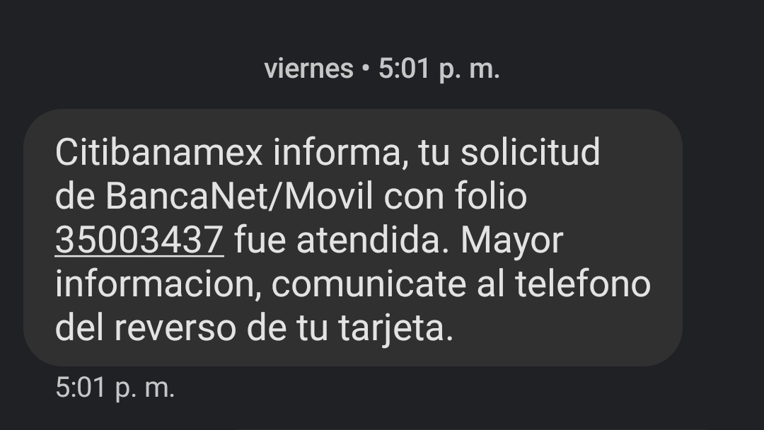 chivatoon1's tweet photo. @Citibanamex @CondusefMX el día de hoy me dan respuesta de otro reporte con número 35003437 y la respuesta es la misma de siempre... Pero mi falla continua. ¿Con que instancias superiores puedo validar este tema? Es algo que ya me está afectando #economicamente, #Tiempo y #Salud https://t.co/buLJRNKITo