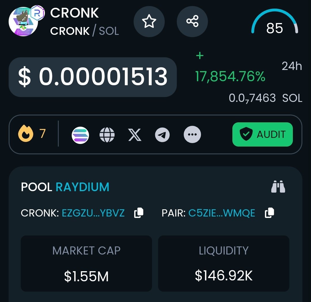 Lemonizer_'s tweet photo. What ya think bout $CRONK? https://t.co/NbAFWstiS6