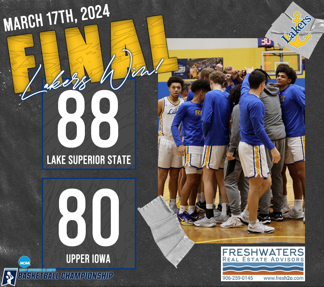 LSSU Men's Basketball tweet media