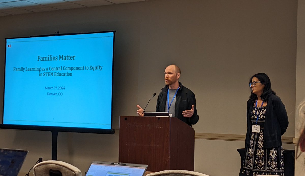 Gina Navoa Svarovsky (@ginasvarovsky) on Twitter photo Families matter in STEM education. That's it. That's the tweet. Super excited to learn from the four paper presentations in this session with Scott Pattison and Smirla Ramos Montañez! #narst2024 <a href="/TERCtweets/">TERCtweets</a> <a href="/STEMatND/">Notre Dame STEM ED</a> <a href="/ieiatnd/">IEIatND</a> Families matter in STEM education. That's it. That's the tweet. Super excited to learn from the four paper presentations in this session with Scott Pattison and Smirla Ramos Montañez! #narst2024 <a href="/TERCtweets/">TERCtweets</a> <a href="/STEMatND/">Notre Dame STEM ED</a> <a href="/ieiatnd/">IEIatND</a>