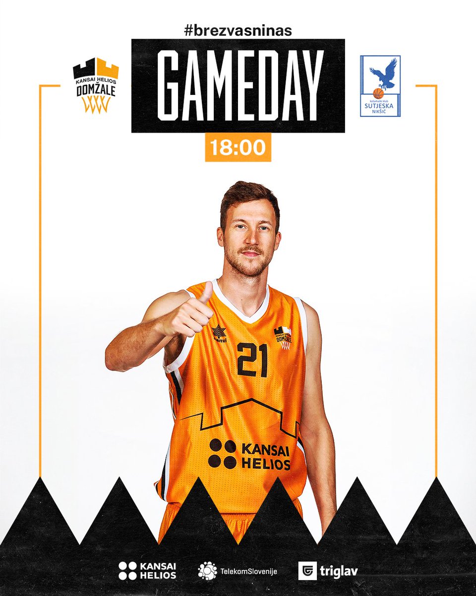 Danes je dan za tekmo!🔥

Kje: GSD Pecara
Proti: Sutjeska Elektroprivreda
Kdaj: 18:00

📺: Arena Sport Slovenija

NLB ABA League 2

#brezvasninas #mismohelios #domzale