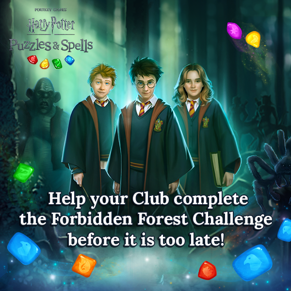 HPPuzzlesSpells's tweet photo. This trial in your Club Challenge is coming to an end! Complete Puzzles and collect Artefacts before the Event ends to earn marvelous Rewards for your entire Club!
Experience #ClubChallenge NOW ➡️ https://t.co/hbwpXYe3BT
#HarryPotter #PuzzlesAndSpells #Match3 https://t.co/skVa0vKnBz