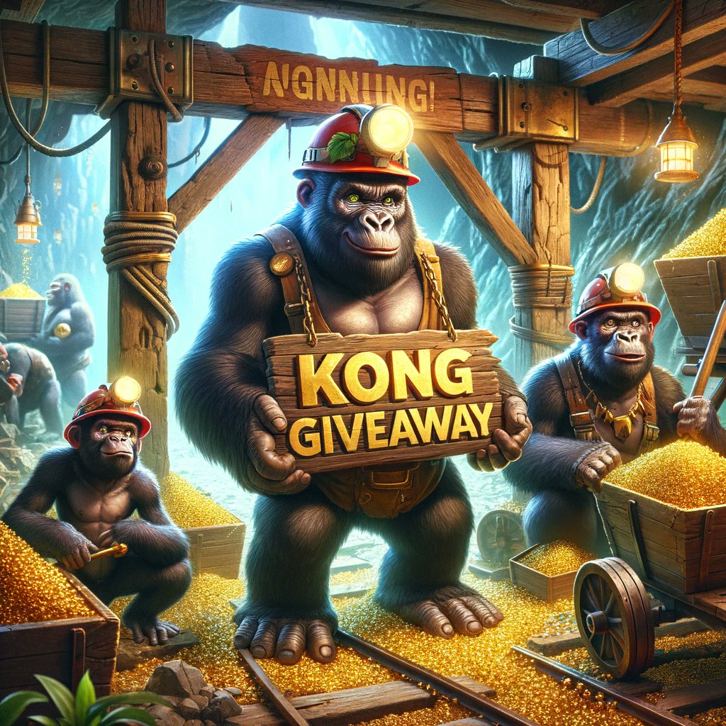 4attiar's tweet photo. HUGE MYSTERY $KONG GIVEAWAY to celebrate the successful launch of @KongMinerAvax! 🦍

?X winners of XXXX $KONG each! 🎉🎁🤔

🦍Follow @4attiar & @KongMinerAvax 
🦍Repost & Like
🦍Tag 1 Ape

Winners will be picked in 48 hours!