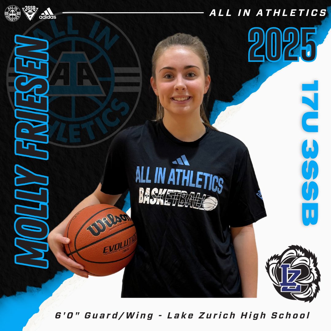 Another All-Conference &amp; All-Area guard on our roster… Molly Friesen of <a href="/lzgirlsbball/">Lake Zurich HS Girls Basketball</a> 👏

Molly is a true two-way player who impacts BOTH ends of the floor! She had a breakout hs season and we have no doubt she will continue that success on the <a href="/3SSBGCircuit/">3Stripes Select Basketball Girls Circuit</a> 

<a href="/mollyc_friesen/">Molly Friesen</a>