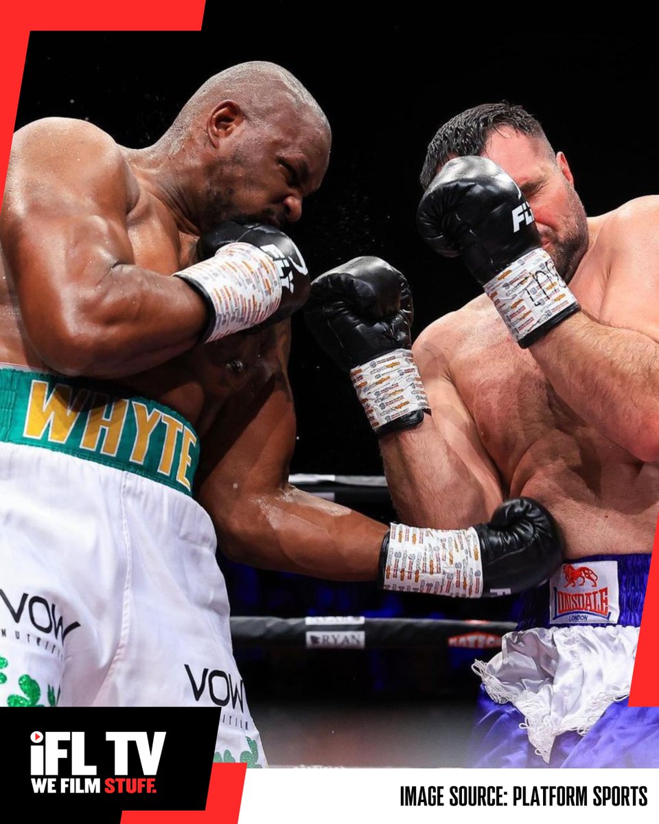 IFLTV's tweet photo. Photos from Dillian Whyte's return to boxing as he picks up the stoppage win over Christian Hammer ๐ธ
#WhyteHammer | #DillianWhyte https://t.co/3lW7leETyz
