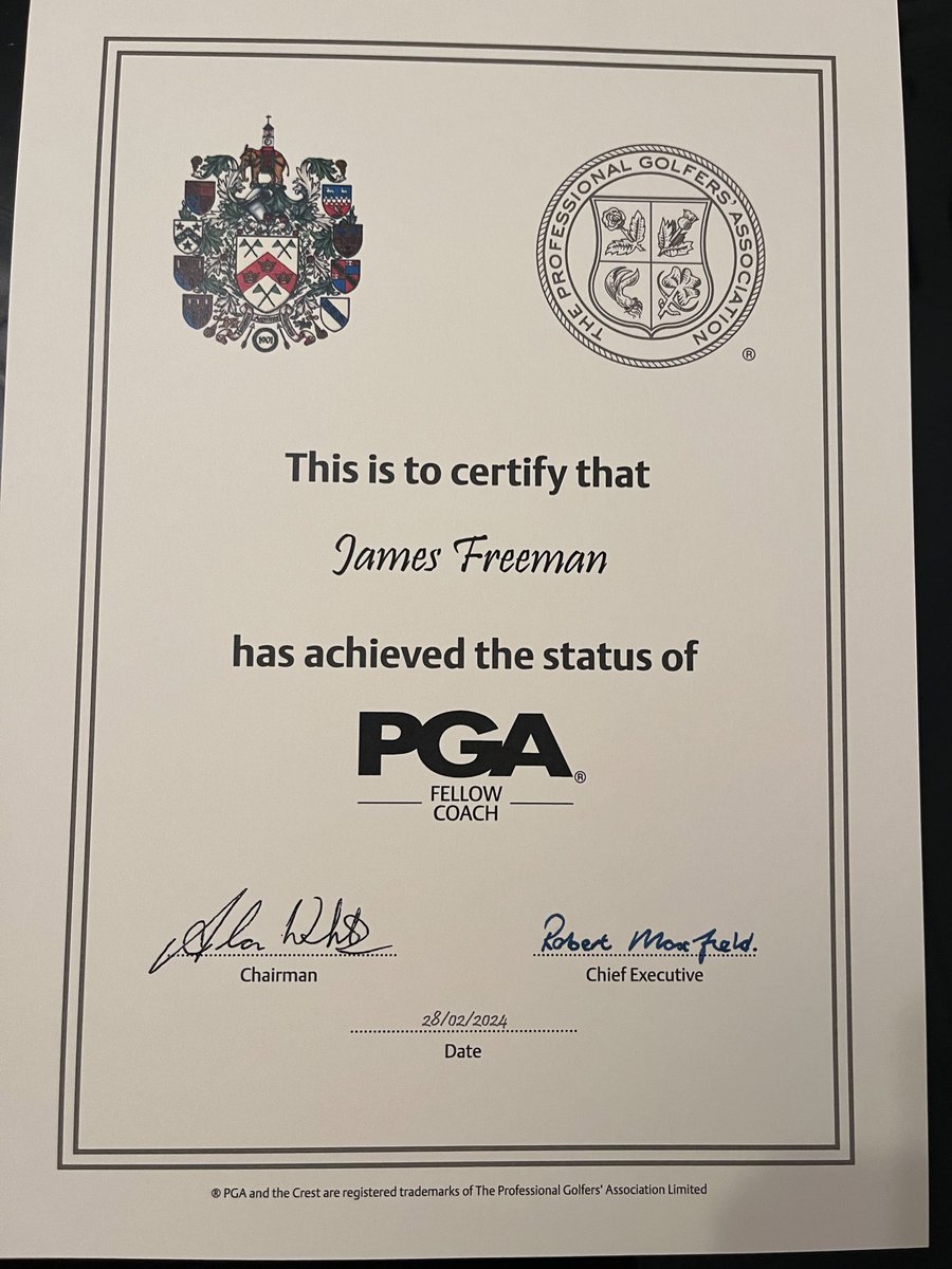 jamesmfreems's tweet photo. Nice touch @ThePGA 🙏🏽Thank you ⛳️⛳️❤️ #fellowcoach https://t.co/3ithlpLfXS