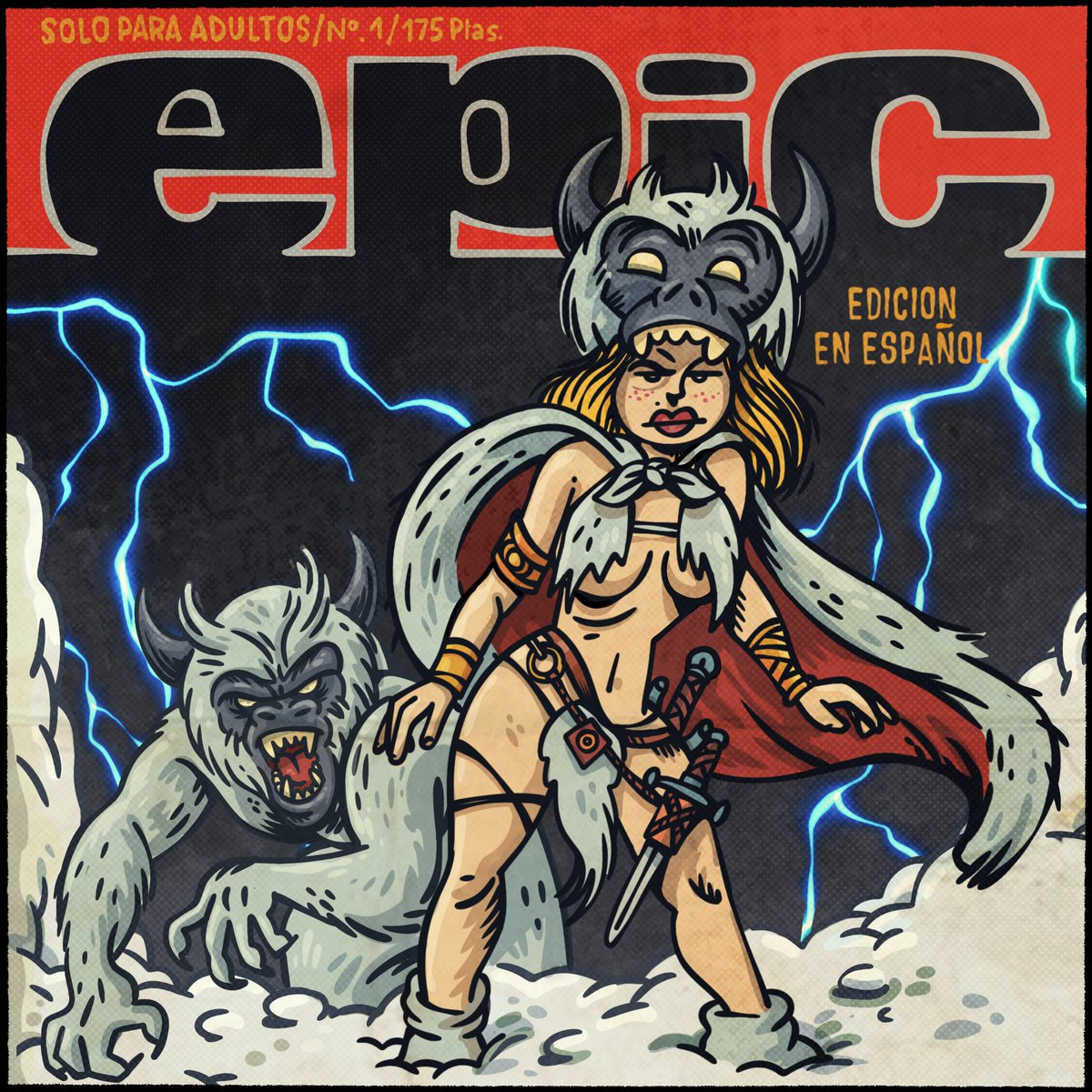 N.18 EPIC
Barcelona, 1982
Ed. DISTRINOVEL, S.A.

Tebearzo, cada día un tebeo. 
#tebearzo #yoquierountebeo #tebeos #revistas #comic #diadelcomic #historietas