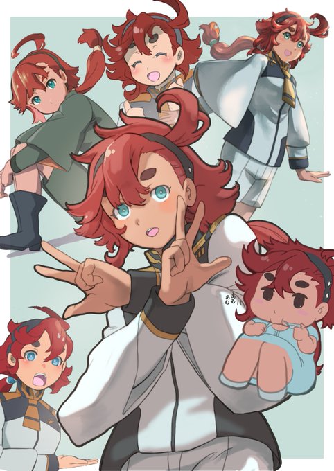 はい、今迄描いたスレッタさんw#水星の魔女 #あなたが描く女性がみたい 
