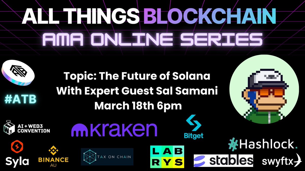 Don't Miss Tonight's AMA on the Future of Solana! 🚀 

Join us online at 6 PM for a session dedicated to uncovering the future of <a href="/solana/">Solana</a> with <a href="/metasal/"></a> !!

Whether you're a seasoned investor, a curious newcomer, or somewhere in between, this event is tailored for anyone keen on