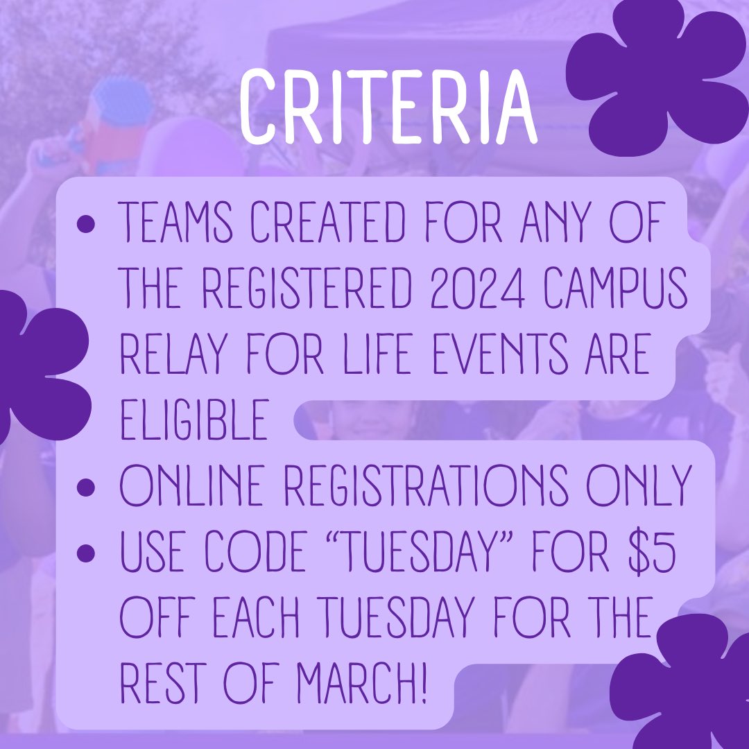 Campus Relay For Life tweet media