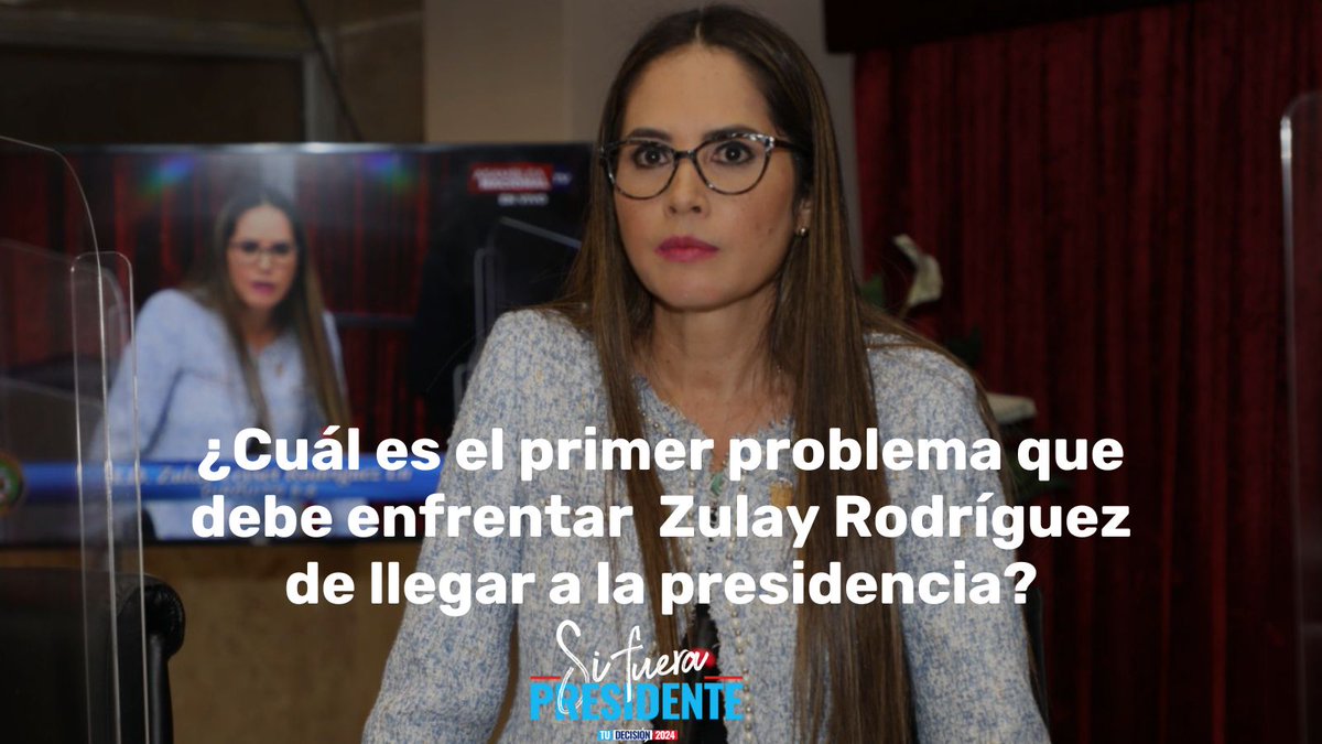 ¿Cuál es el primer problema que debe enfrentar Zulay Rodríguez de llegar a la presidencia? 

 Déjenos sus comentarios👇 ⁣⁣ ⁣⁣ #SiFueraPresidente #TuDecisión2024  #NoticiasPanama #NoticiasTVN #Panama #Nacionales