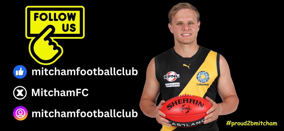 MitchamFC's tweet photo. Do you follow the @MitchamFC  socials? It’s time to board the Tiger 🐯train🚂 go on give us a follow  and stay up to date with the going ons in Tigertown 🐯🏠#proud2bmitcham 🐯🖤💛 17 x 🏆 https://t.co/8sDSJHMpmK