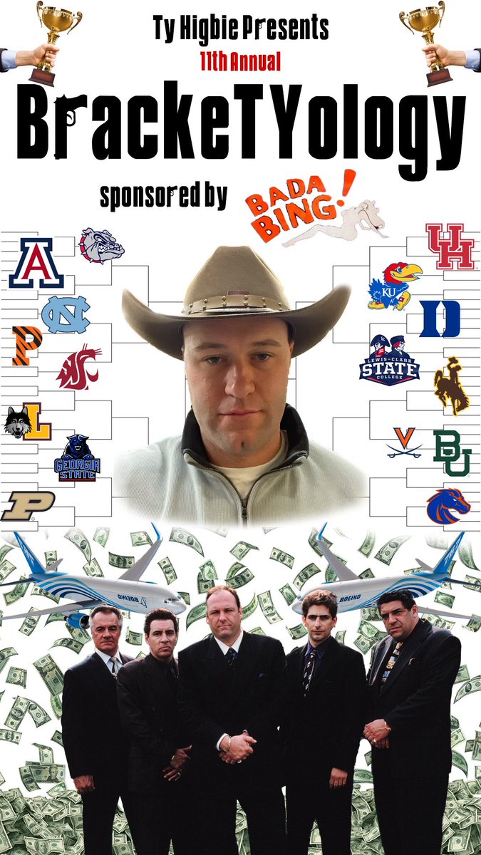 Year 11 of brackeTYology is about respect, family, and being part of something bigger than yourself. 

2 brackets, $20 (or 2 boxes of ziti)

Winner also gets free Elf Bar voucher &amp; punch card good for 12 16oz draft Rolling Rocks courtesy of <a href="/exwifesbar/">Ex Wife's Smoke Shop NYC</a> 

fantasy.espn.com/tc/sharer?chal…