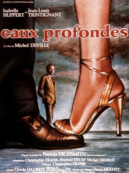 Retrouvez la critique de EAUX PROFONDES (1981) sur le site 
loucinefil.com/eaux-profondes/
#eauxprofondes #micheldeville #isabellehuppert #jeanlouistrintignant #thriller #jeu #pervers #séduction #jalousie #vénéneux #trouble #doute #limites #flirt #droit #patriciahighmith #sournois