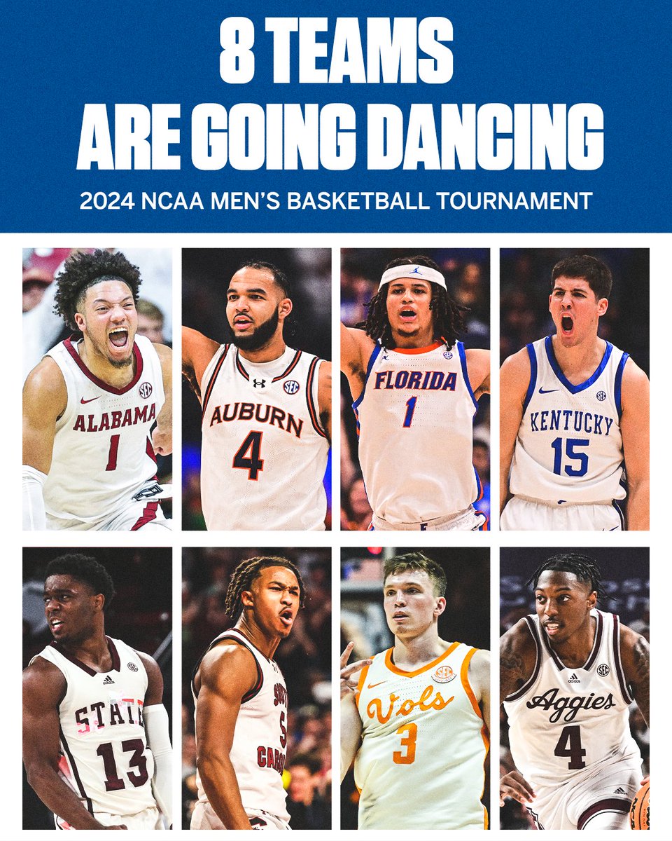 8 SEC TEAMS ARE PUTTING ON THEIR DANCING SHOES🔥