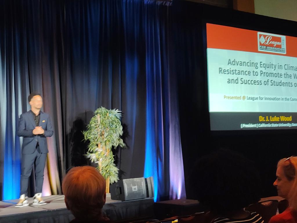 I always appreciate and enjoy the opportunity to hear <a href="/DrLukeWood/">Dr. Luke Wood</a> speak, and this time was no different!