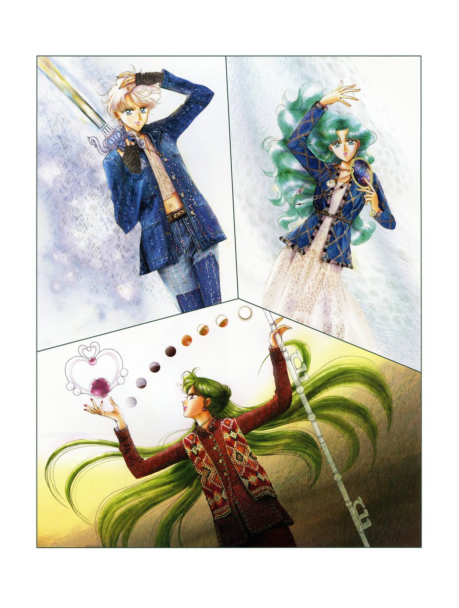 Here are the scans from the ’31 Rue Cambon’ Chanel magazine that features the brand new artwork by Naoko Takeuchi! HQ 300dpi on our Discord & 1200dpi on Patreon (patreon.com/setteidreams). #SailorMoon
