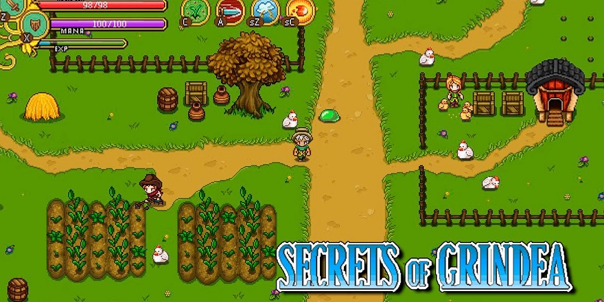 Face off against formidable foes, conquer epic challenges, and uncover rare treasures in Secrets of Grindea! Your next RPG obsession awaits. #ActionRPG #Gaming games.gigamundo.com/adventures-rpg…