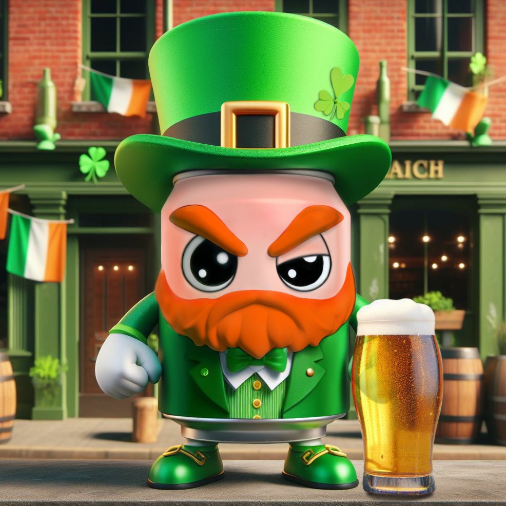 TheCandrinks's tweet photo. @elonmusk @Grantsconcrete1 Happy St. Patrick's Day 🍀🍻
#candrinks https://t.co/Vbtg9Cca7C