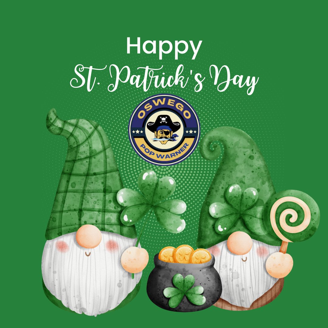 Happy St. Patrick’s Day! 🍀 #oswegopopwarner #oswegony