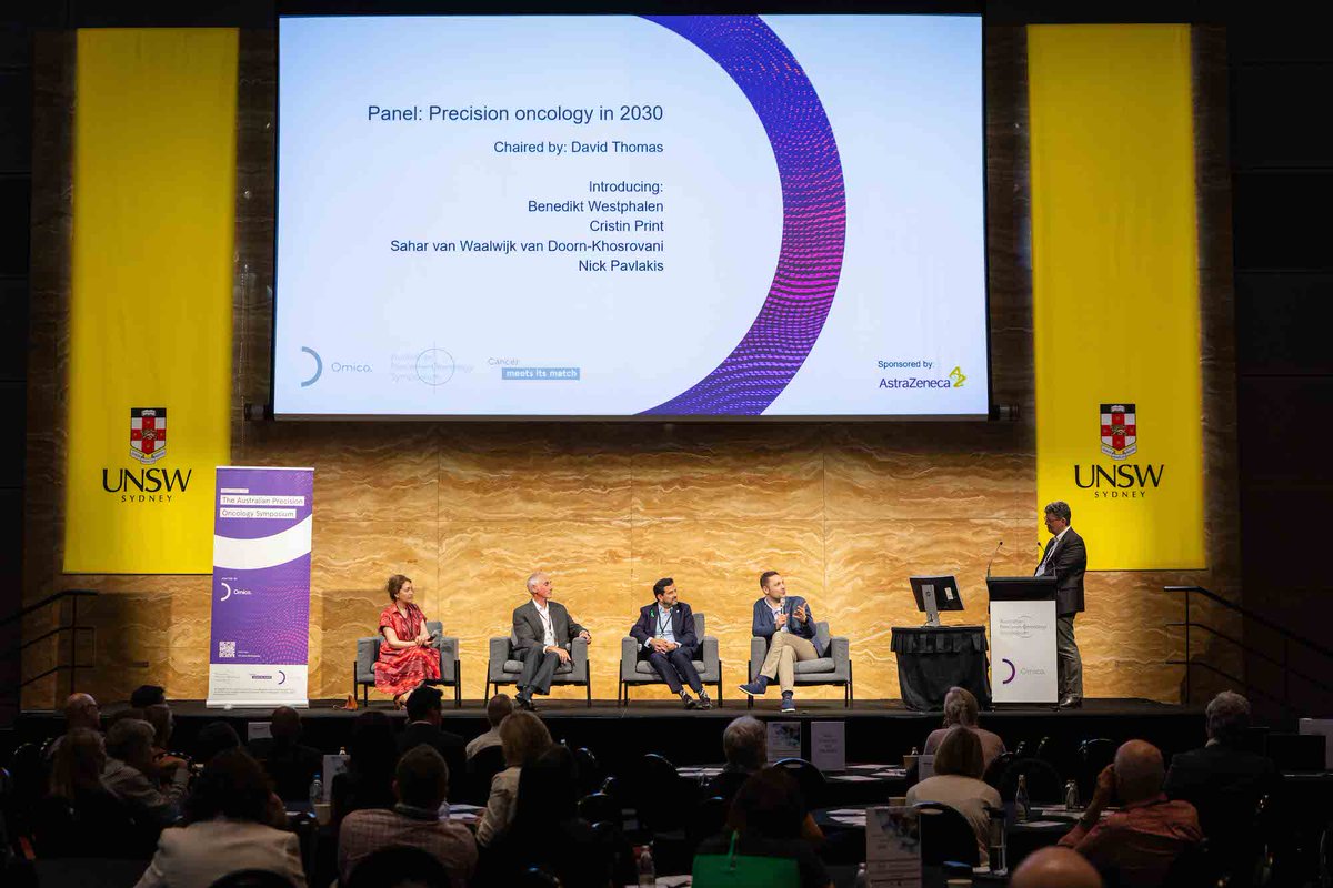 OmicoAustralia's tweet photo. Omico is proud to have held the Australian Oncology Precision Symposium 2024 (#APOS24) #conference on Fri 8 March - Sat 9 March. This year we focused on ‘#PrecisionOncologyAdvances and #FutureSustainability’. A huge thank you to our speaker faculty, sponsors and attendees. https://t.co/Xw3kkPfTfU