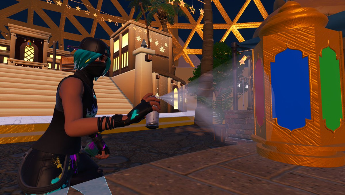 DenoLeo's tweet photo. Spray painting under the soft glow of lanterns.
#LantographyContest2024 https://t.co/KQmyKlMJqz