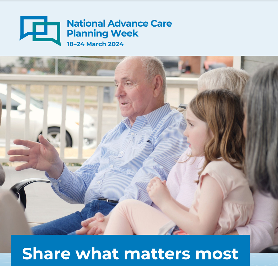 This week we recognise the importance of #AdvanceCarePlanning. Fostering these conversations with loved ones ensures the needs, goals and preferences of the person are known & respected to guide future health care. #sharewhatmattersmost #acpweek24 advancecareplanning.org.au/advance-care-p…