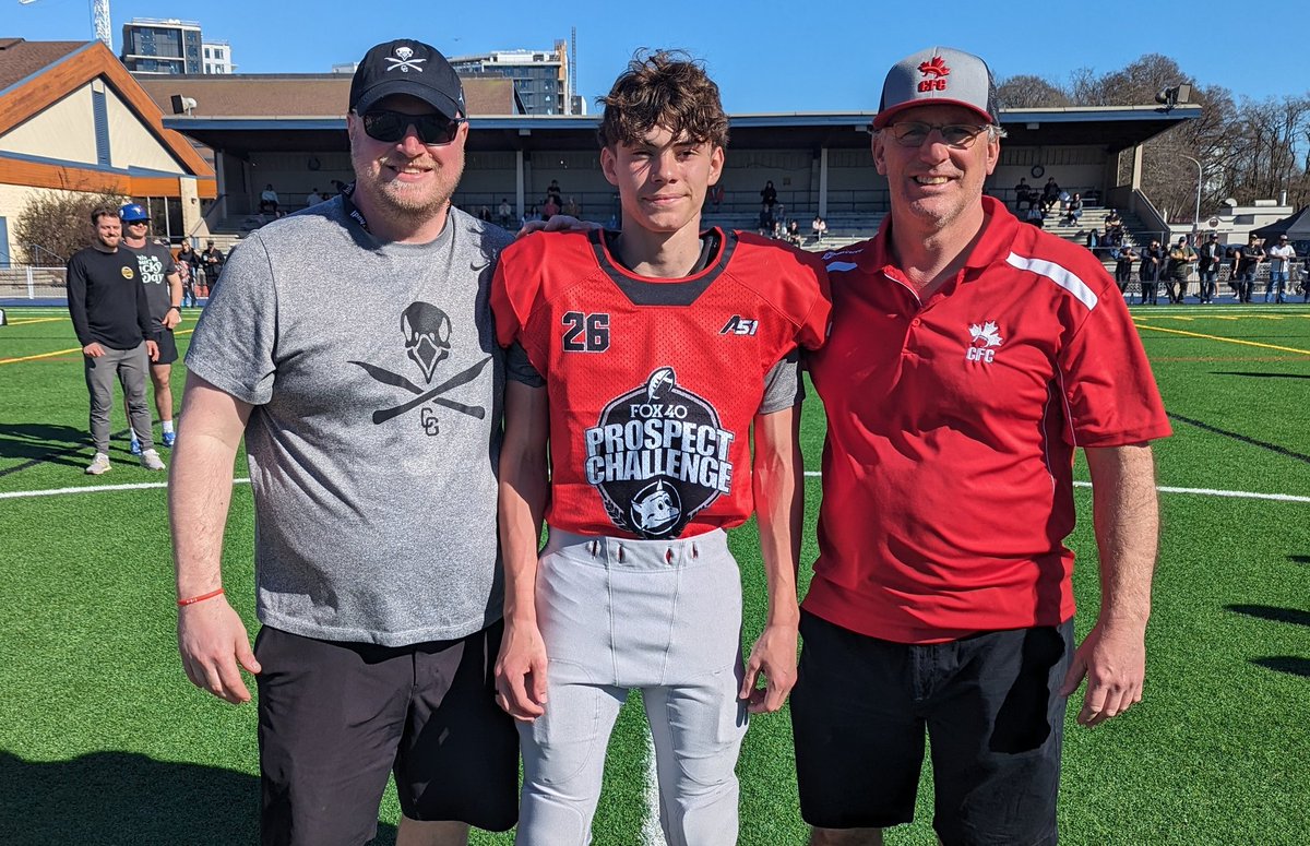 chatfootball's tweet photo. #FPCSHOWCASE π¦
Congratulations to Varsity Red Offensive MVP WR Chase Doucette π
Miss the action from Minoru Park in Richmond? Head over to our YouTube channel to watch every snap from today's games π₯ https://t.co/up50qsyUdN