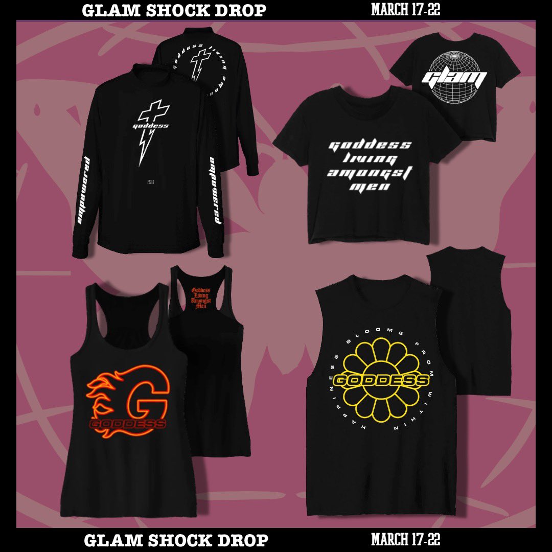 SlickLiving's tweet photo. GLAM SHOCK DROP 2 - NOW AVAILABLE! https://t.co/nbw3T1tO5O https://t.co/koNIMUziTI
