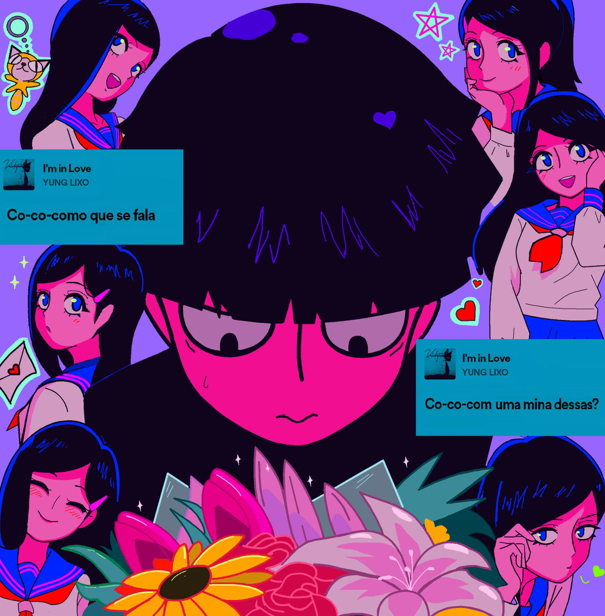 Look at me, I'm in love #mp100 #mobpsycho100