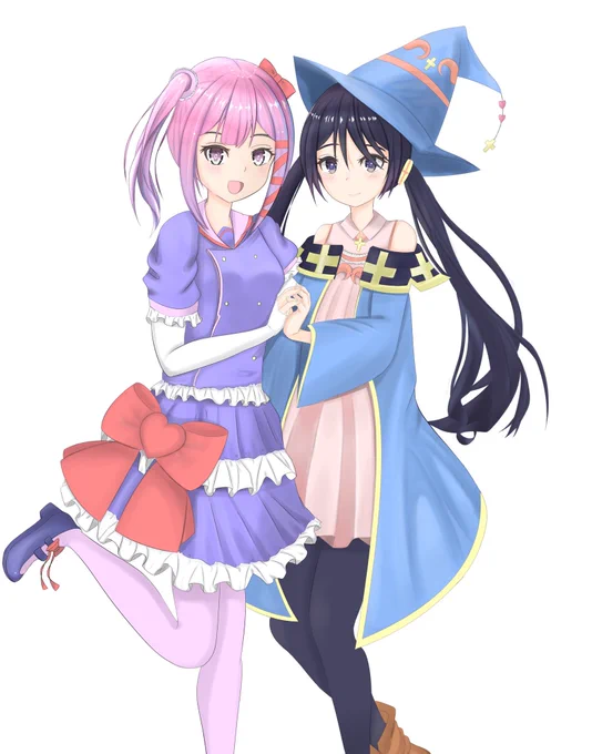 最初は丸い目にしてたのですが最近は目が細いのが好きなのに気づきました(꒪¯꒳​¯꒪) 