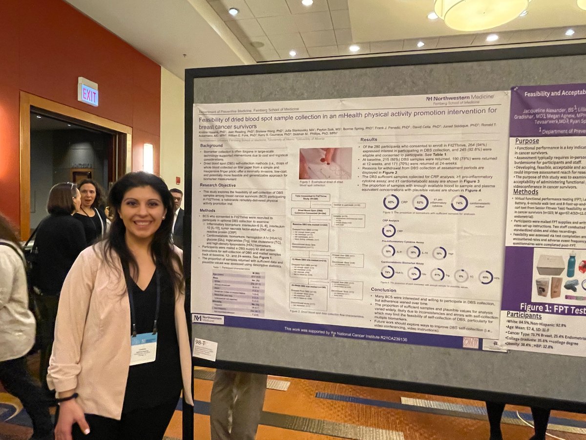 EHLabNU's tweet photo. A great night kicking off #ASPO2024 with posters from our EHL members @khasanaj_, @JStarikovsky and Jackie Alexander! https://t.co/pbU3pZ01Hz