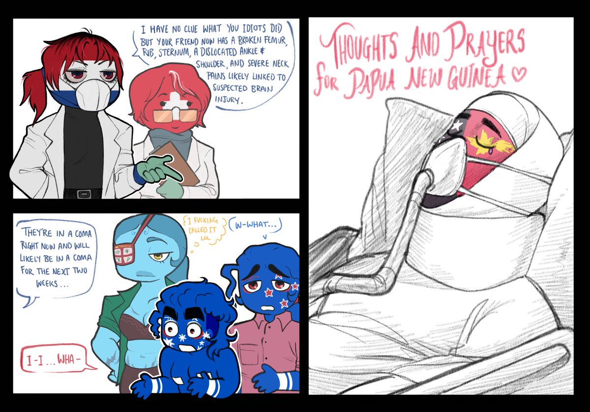 _King0K_'s tweet photo. Aftermath
#countryhumans #countryhumanspapuanewguinea #countryhumansaustralia #countryhumansnewzealand #countryhumansfiji #countryhumansnetherlands #countryhumansswitzerland https://t.co/VRuCq7pGrt