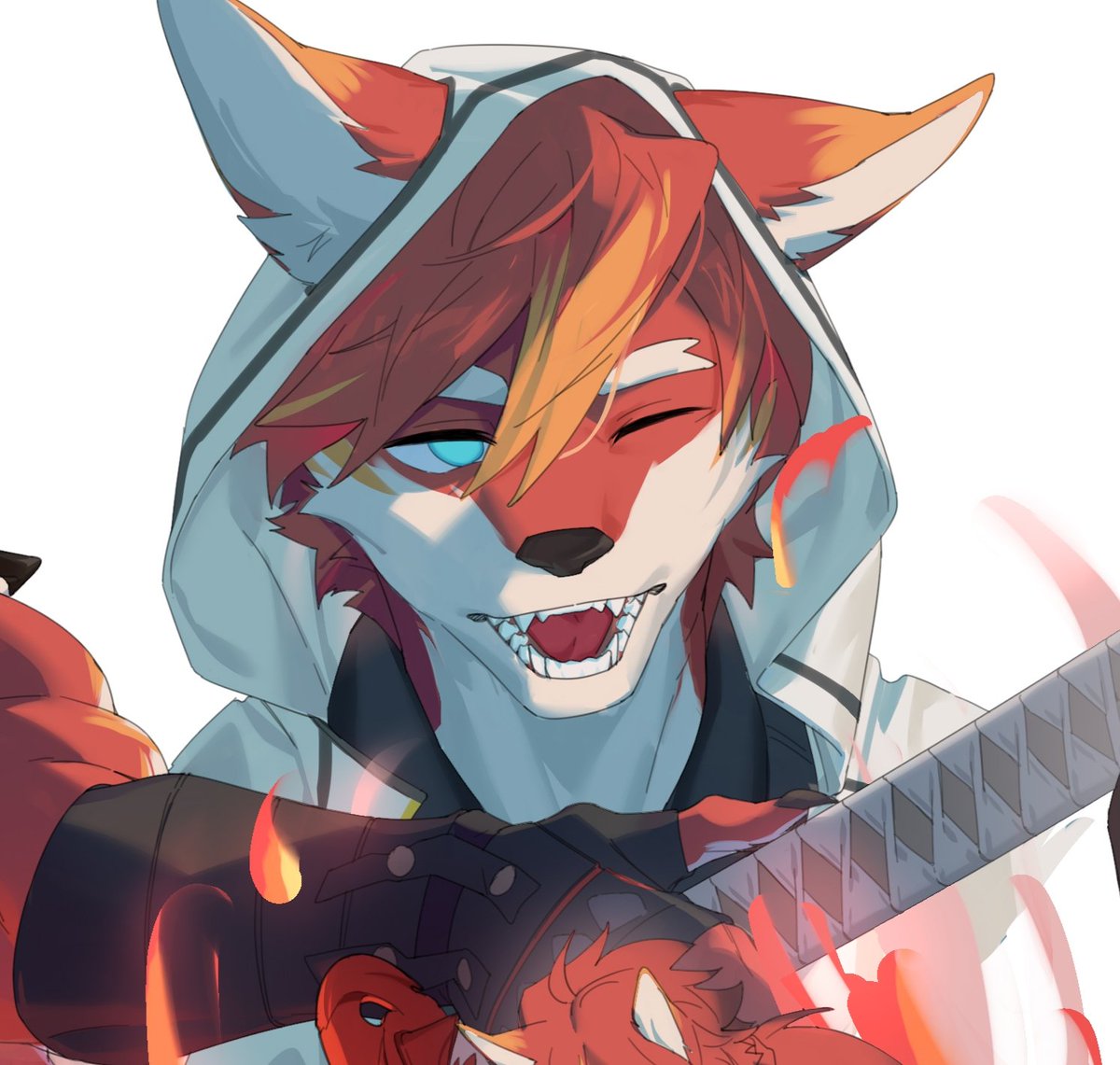 终于抽空画完了先发几张特写x