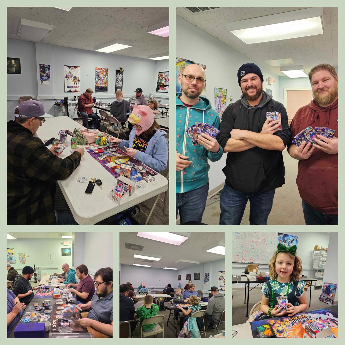 TDGWI's tweet image. We are grateful for everyone's participation in today's Pokemon Prerelease. Your enthusiasm drives us to provide even better experiences.

We look forward to seeing you all in the following week as we celebrate our store's 8 year anniversary.