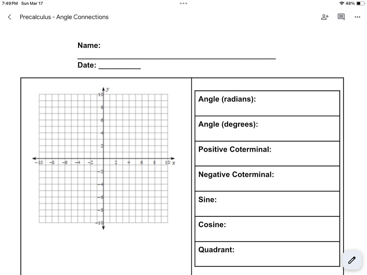 RoweRikW's tweet image. Hoping to support our HS Math #Precalculus Learners see connections between concepts.