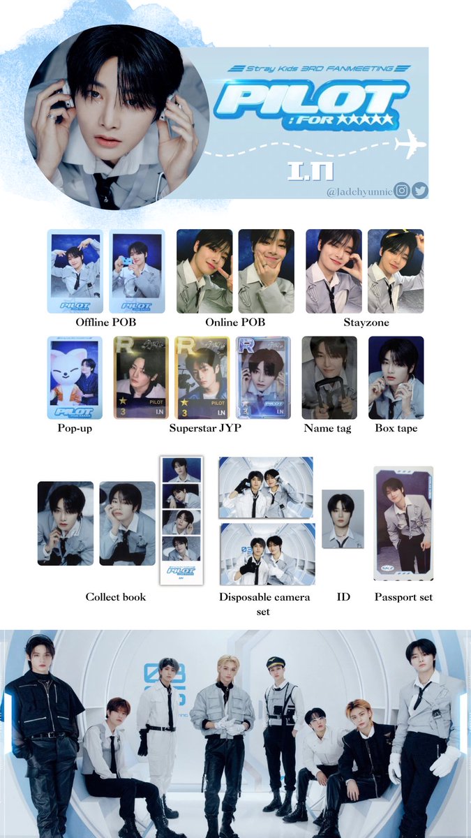 Stray Kids Pilot Fanmeeting Template Individual Member ✨Google