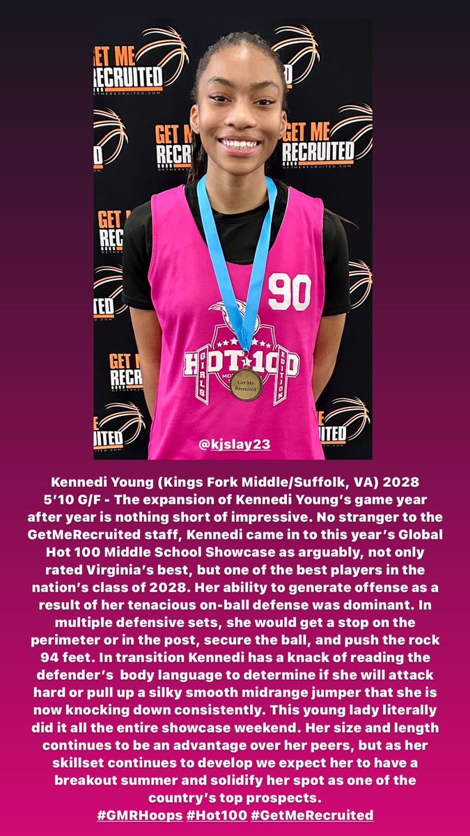 getmerecruited's tweet photo. The growth is growing every time we see this young lady… https://t.co/INqBciiJ74