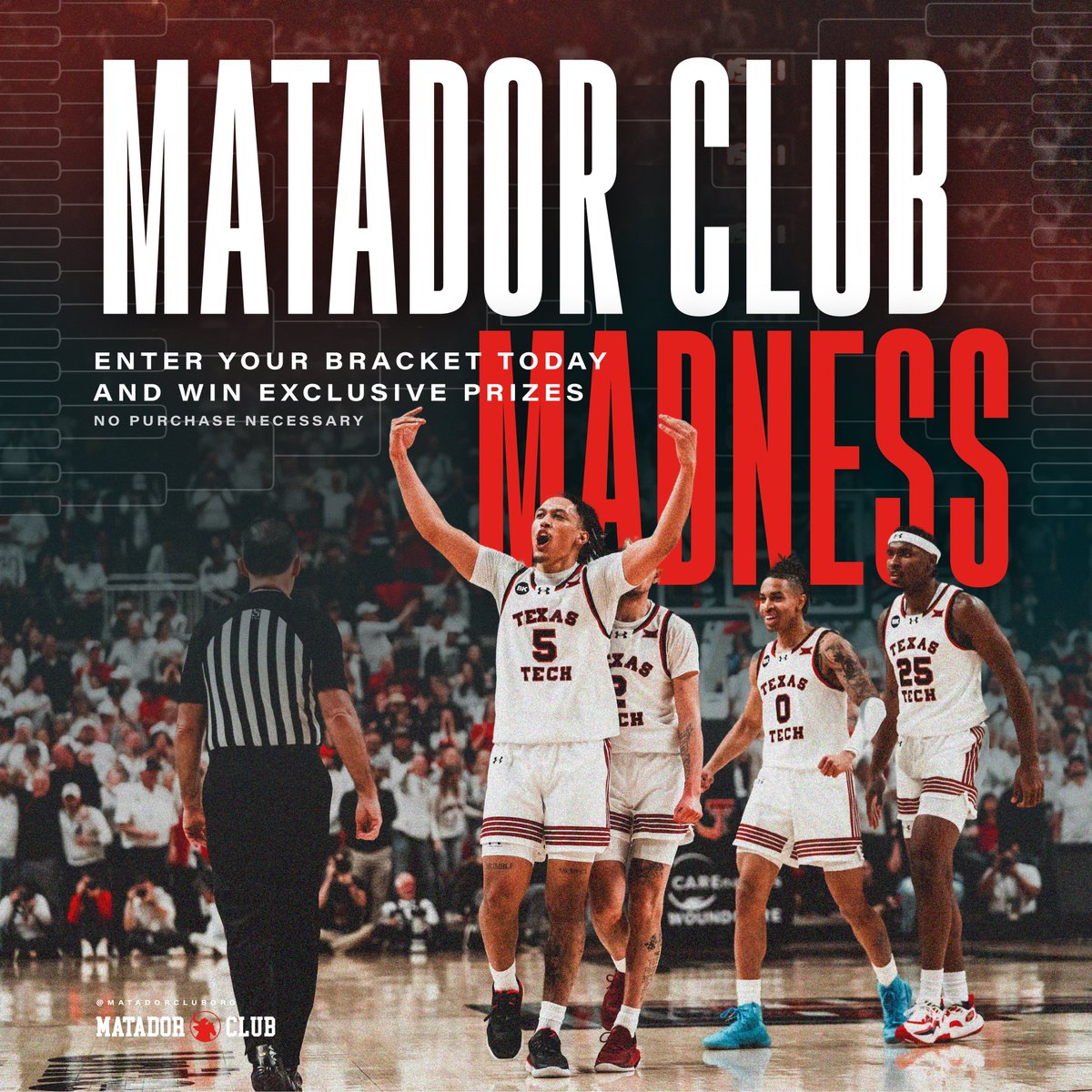 MatadorClubOrg's tweet photo. 🏀Shoot your shot with Matador Club Madness! 🏀

Get in on the action today by filling out your bracket using the link below. It's your chance to test your basketball expertise and compete for some amazing prizes! 🏆

Don't miss out on the fun – head over to The Matador Club and lock in your picks now! >>> https://t.co/C5MtGvcNRb