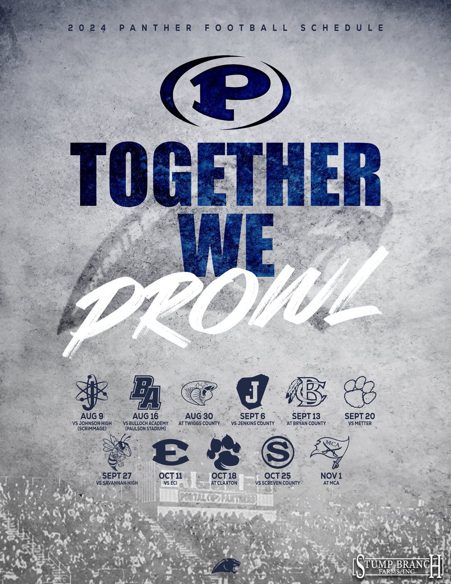 152 days until the 2024 season kicks off in Paulson Stadium….I can’t wait!!

Thanks to Stump Branch Farms for sponsoring this year’s schedule once again.